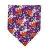 Vêtements pour chiens 50pcs Bandana Pâques Fournitures pour animaux de compagnie Petit chat Chiot Bandanas Écharpe Accessoires de vacances Modèle Chiens