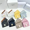 Wallets High quality card clip coin Designer Shoulder bag Women's Chain Wallet Fashion Handbags Bags Credit Card Holder Mini Wallet Key Pouch Zippy with box