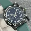 U1 Erstklassige AAA Bretiling 48MM Endurance Pro Limited Uhr mit schwarzem Zifferblatt, Quarz-Chronograph, Batterieleistung, Datums-Herrenuhr, Edelstahlarmband, Herren-Armbanduhr 0729