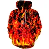 Mannen Hoodies Abstract Smog Grafische Hoodie Mannen Kleding 3D Traffiti Neon Gedrukt In Vrouwen Harajuku Mode Y2k Sweatshirt