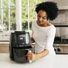 Kochgeschirr-Sets 4QT Air Fryer Black Deep Electric Oven