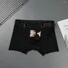 Mutande Intimo Cartoon Uomo Boxer in seta ghiacciata Pantaloncini Uomo Sexy Tronco carino Lingerie Mutandine regalo divertenti