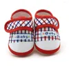 Scarpe Primi Passi 6-36 Mesi Scarpe per Bambini Stampa Plaid in Cotone Morbido Antiscivolo Infantile Casual Scarpe da Ginnastica per Bambini Zapatos Mujer