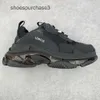 Designer Balencigs Fashion Casual Shoes Roller Skates 2024 High Version Paris First Generation Mesh Lace Up Low Top Street Trendy Dad Shoes Same Style 0SSD