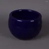 ボトルJingdezhen Ji Blue Glazed Small Jarアンティーク磁器の飾り