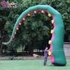 Tentáculos de polvo infláveis por atacado para decoração de edifícios, brinquedos esportivos de 7m de altura