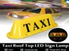 12V Car Taxi Cab Topper Roof Sign Light LED Lamp Bulb Magnetic Base YellowWhite2830452