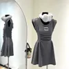 مصمم للسيدات الجليد الحرير الحرير فساتين الأزياء فستان تطريز النساء غير الرسمي قصير الأكمام الطويلة الطويلة بلوزة الطويلة النخبة الطويلة.