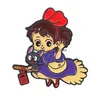 Outils # Film de dessin animé Épingles en émail Howl Sofia Ashitaka San Ponyo Sosuke Broche Badges Badges Bijoux personnalisés Cadeau pour enfants Amis 18 Dr Dhbge