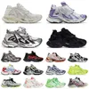 デザイナーカジュアルシューズラグジュアリートラックランナー7.0 Balencaigaes Black White Belenciaga Brand Mesh Nylon Belanciaga Women Men Tennis Shoes Grandpa Ancien Daddy