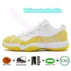 2024 Designer 11 Scarpe da basket Uomo Donna 11s Gratitudine Napoletana Cemento Grigio Rosa Giallo Pelle di serpente Università Blu Ciliegia Delfini Mens Trainer Sport Sneakers