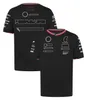 2024 new F1 racing suit T-shirt Formula One team summer short-sleeved POLO shirt clothes men's customization