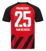 2023 2024 Eintracht Frankfurt 125 Soccer Jerseys 125 yeary Kit 23 24 Marmoush Van de Beek M.Gotze Chaibi Knauff Tuta Marmoush Skhiri Koch Football Shirt