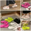 Pantofole Stilista Scivoli Sandali Tendenza Donna Sandali in gommapiuma Gelatina Piscina Infradito Ciabatte Mocassini taglia 36-41 morbido e confortevole