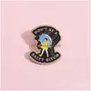 Cartoon Accessories Dont Be A Salty Badge Movie Film Quotes Cute Movies Games Hard Enamel Pins Collect Brooch Backpack Hat Bag Colla Dh1Ea