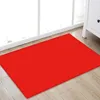 Grand tapis de bain antidérapant en Pvc, doux, pour salle de bain, Massage, ventouse, antidérapant, noir, rouge, pour baignoire K