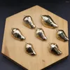 チャーム4pcs conch sea shellペンダントサトウジョウバエアンクレットブレスレットネックレスdiy手作りアクセサリーペンダントビーズクラフトギフト