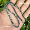 Losse edelstenen groothandel natuurlijke 3,5-4 mm zeldzame turquoise ronde kralen voor het maken van sieraden DIY ketting armband