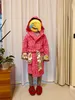 Barn Robe Classic Cotton Bathrobe Boys and Girls Sleepwear Kimono Warm Bath Robes Home Wear Unisex Bathrobes One Size