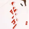 Дизайнерская футболка MIRI Toping Caffenge Мужские футболки Alphabet Digital Print