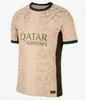 2023 2024 Maillots de futebol Paris Futebol Jerseys MBAPPE Lee Kang Em Hakimi 23 24 Paris Camisa de futebol Marquinhos Verratti Maillot Foot Men Kids Kit