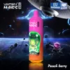 Puff d'entrepôt de l'UE 9k VAPEN MARS Puff Tornado 9000 Puff Jetable E Cigarettes vape 18ml Pod vapes jetables rechargeables électroniques Cigs RBG Light Vape Pen