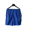 Lens blixtlåsficka shorts topstoney platt botten nylon plagg färgade simning shorts utomhus nylon sport shorts storlek m-xxl högkvalitativ par gata shorts