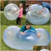 Feestdecoratie Nieuwe grote kinderen kinderen buitenspeelgoed zacht luchtwater gevulde bubbelbal opblazen ballon leuk feestspel zomer inflatab dhxif