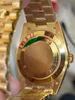 Мужские часы 18-каратное золото 2836, диаметр механизма 40 мм, сапфировое зеркало, полный стол, 162 г, дизайнерские часы