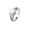 Designer David Yumans Yurma Yurma Jewelry Imitation Pearl 8mm Ring With Imitation Diamond New Ins