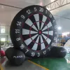 wholesale Free ship to door outdoor sport games inflatable soccer dart board,oxford cloth single side inflatables shoot ball boards game-08