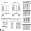 カーテンモダンホワイトチェフィンソリッドチュールカーテンリビングルーム用寝室バルコニー窓ドアドレープ装飾コルチナ