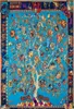 France Square Tree Floral Print Scarf Designer Brand Luxury Women H Shawls Foulard Femme Blue Large Twill Silk Scarfs Drop25668067708567