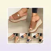 Sandalen lithing zomer wiggen slippers platform hoge hak dames slipper dames buiten schoenen basic wig flip flop4070853