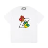 Italie Style Cartoon Bébé Dinosaure Imprimer Tee Designer T-shirt Printemps Eté Casual Mode Skateboard Hommes Femmes Tshirt 24ss 0220