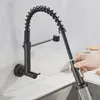 Kitchen Faucets Main Spring Brass Cold Water Faucet Vegetable Basin Sink Vertical Pool Wall Inlet Single Waterfaucet