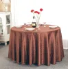 Table cloth round Table Cover for Banquet Wedding Party Decoration Tables Satin Fabric Clothing Wedding Tablecloth Home Textile ZZ