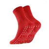 Men's Socks Leisure Running Winter Warm Autumn For Long Quality High Sports Stockings Thermal Black Cotton Walking