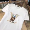 Męskie koszulki azjatyckie rozmiar S-5xl Designer T-shirt Casual MMS T-koszulka z monogramem nadrukiem krótkie top na sprzedaż luksusowe odzież Hip Hop 002 Q240220