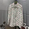 Ice Silk Loose Shirt Fashion Bitaby Tie Shirt Långärmning LAPEL SOMER SUN Protection Jacket