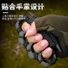 Titanlegierung Metall Handheld Faust Schnalle für Selbstverteidigung Constantine Tiger Finger Vier Finger Legal Martial Cross 989147 s