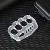 Buckle High Hardness Fist PC Transparent Edc Tiger Finger Industrial Hard Plastic CNC Integrated Martial Arts Self-Defense Equipment 1486