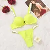 Women's Panties 2 Pieces Comfort Plus Size Lingerie Set Women Underwear Sexy Push Up Arm For