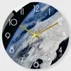 Wanduhren 12 Zoll Luxus Glasuhr Moderne stille kreative Uhr Home Decocr Wohnzimmer Küche Big Reloj Cocina