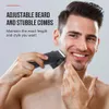 Aparador de cabelo do epilatador para áreas íntimas zonas de áreas íntimas Places Epilador Máquina de barbear de barbear elétrica para homem Corte de remoção de cabelo de barba D240424