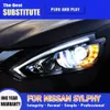 Front Lamp For Nissan Sylphy LED Headlight Assembly 16-19 Daytime Running Lights Streamer Turn Signal Car Accessories