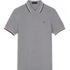 Mens polos fred short sleeve perry summer print shirts business clothing S-3XL