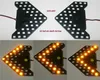 2PCLlot 33 SMD Sekwencyjne światła LED Strzałki Wskaźnik Lampa bezpieczne panele LED lusterka lusterka bocznego samochodu Sygnał 33 LED9877682