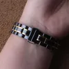 Bracelets de montre 14mm 15mm 16mm 17mm 18mm 19mm 20mm bracelets de montre bracelets en céramique noire avec accessoires de couleur or pour hommes femmes braceletwa298b