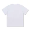 Diseñador de moda casual PRADs clásico 23 nueva camiseta de verano con estampado de triángulos de moda de manga corta para hombres y mujeres con cuello redondo y media manga